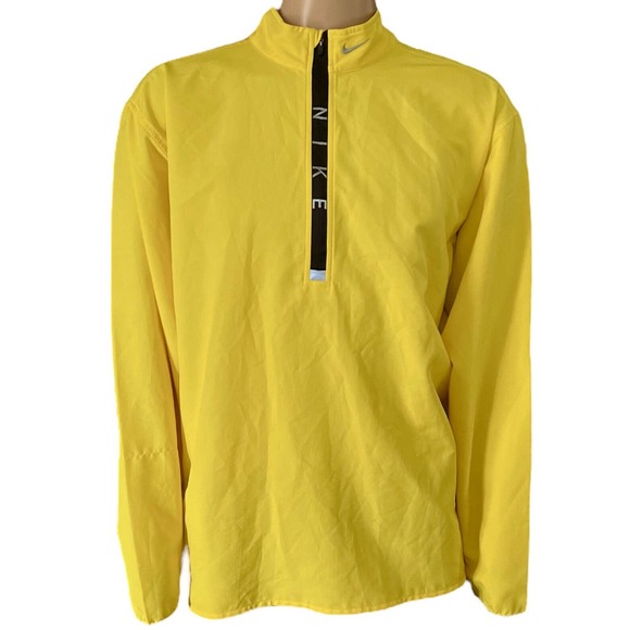 Nike Jacket Unisex Size XL Windbreaker Vintage Yellow RN56323 CA05553 - Picture 1 of 5